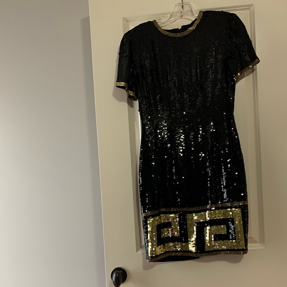 AJ Bart silk dress - Picture 1 of 3